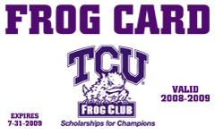 Frog Club Card
